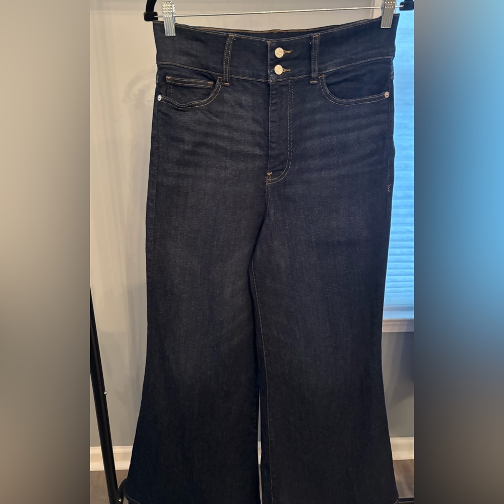 Frame Denim Dark Blue Flare Jeans
